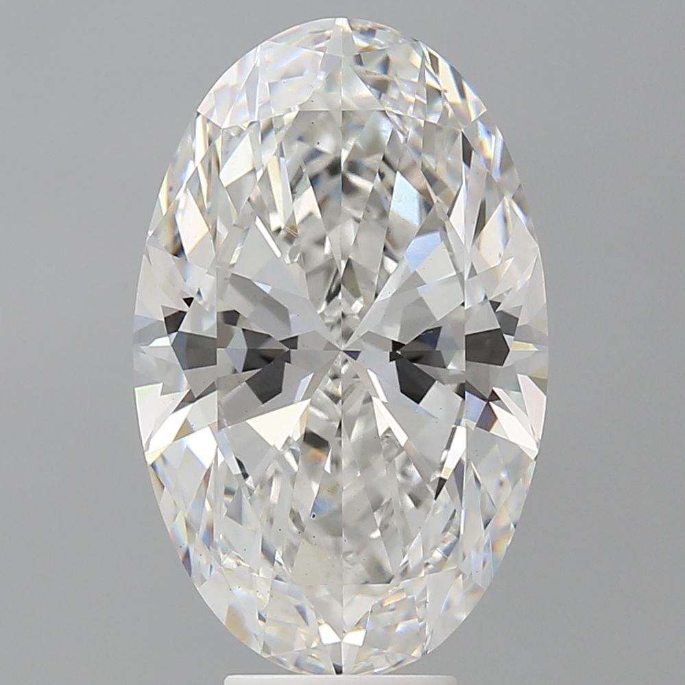 7.56 ct. oval Lab Grown Diamond front image