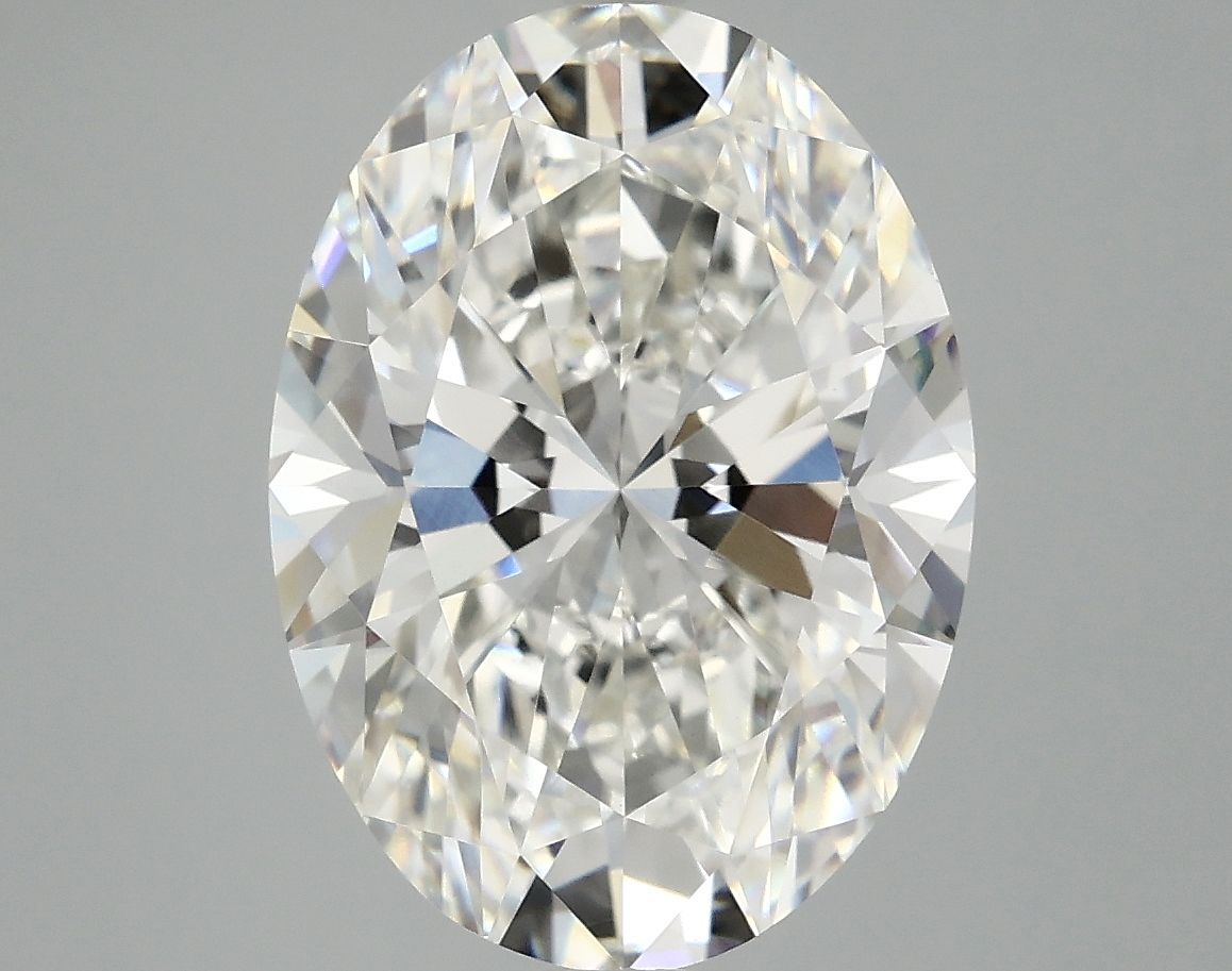 5.07 ct. oval Lab Grown Diamond front image