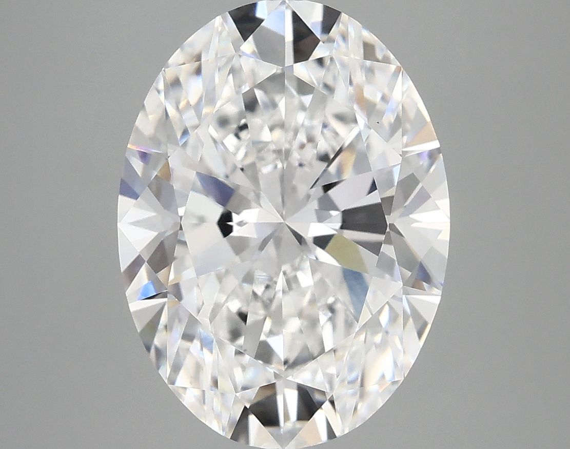 5.00 ct. oval Lab Grown Diamond front image