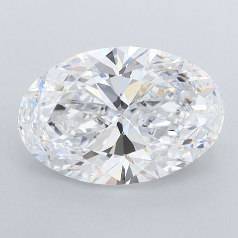 1.35 ct. oval Lab Grown Diamond front image