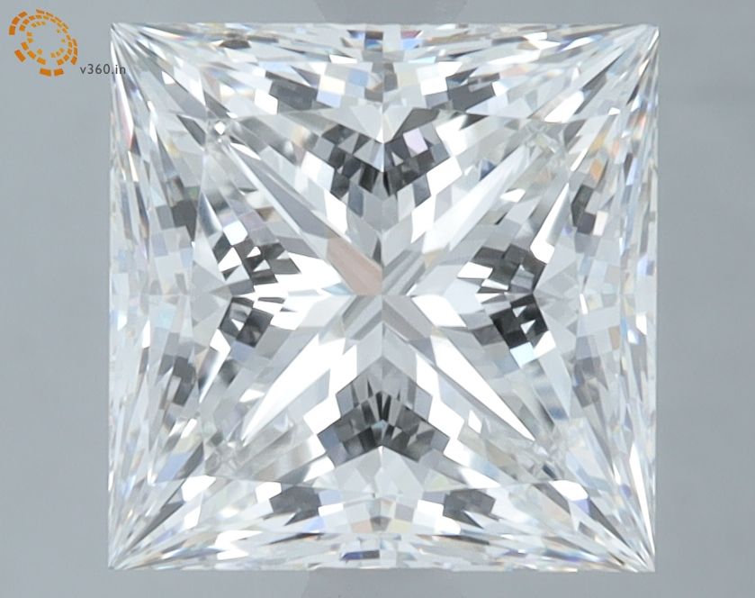 3.52 ct. princess Lab Grown Diamond front image