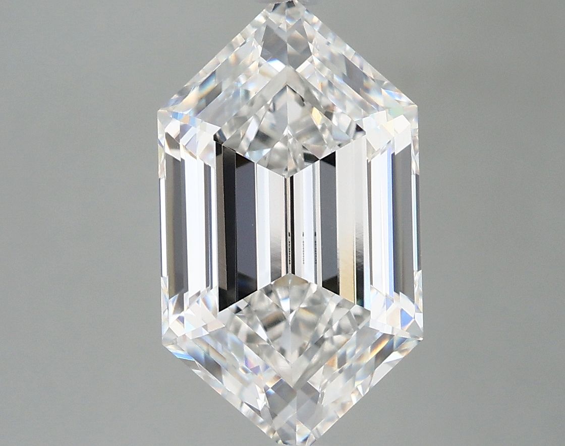 3.82 ct lab-grown Hexagonal Diamond
