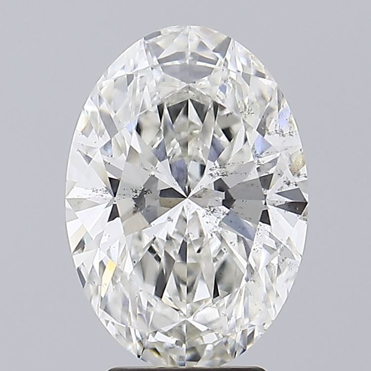 3.81 ct. oval Lab Grown Diamond front image