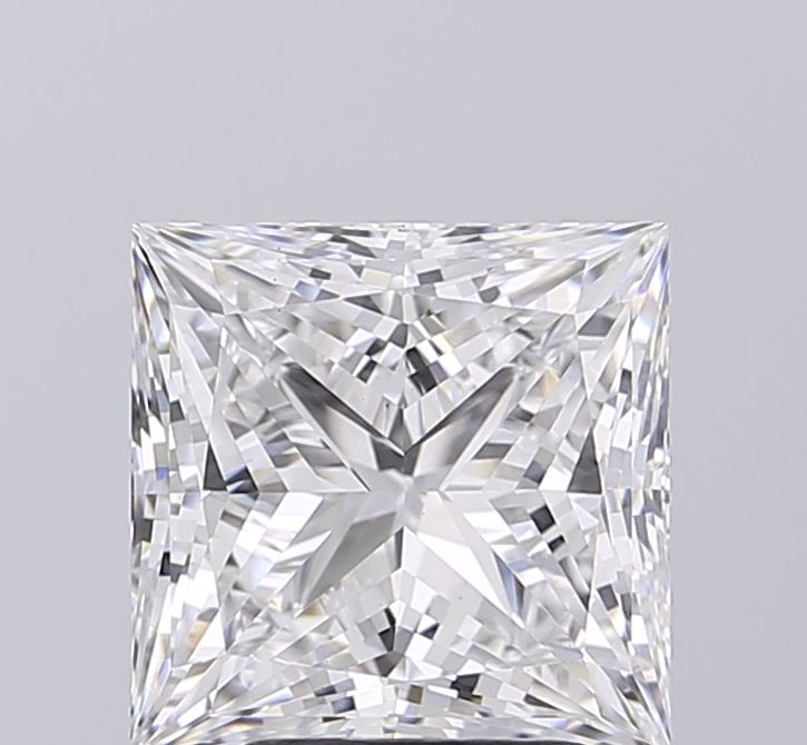 3.30 ct. princess Lab Grown Diamond front image