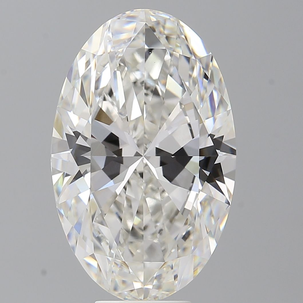 9.01 ct. oval Lab Grown Diamond front image