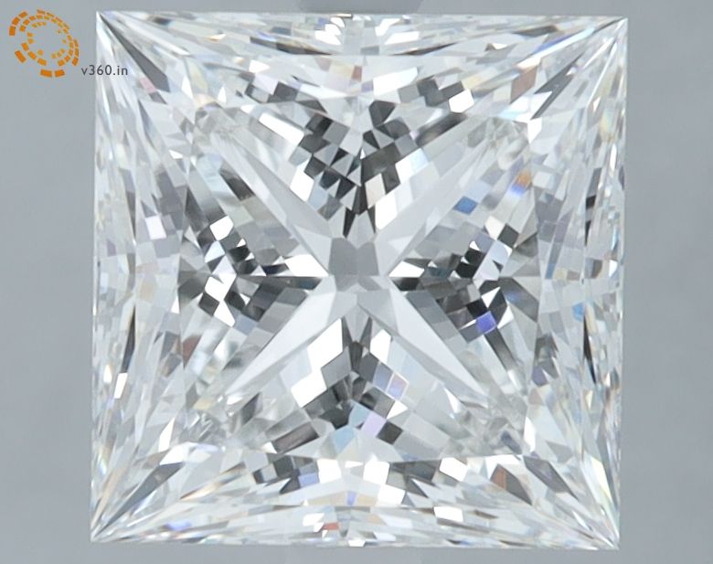 3.07 ct. princess Lab Grown Diamond front image