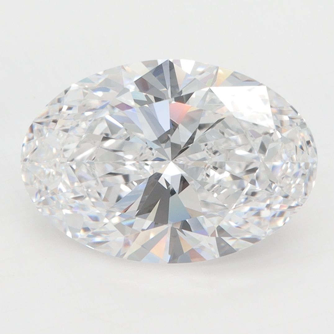 4.08 ct. oval Lab Grown Diamond front image