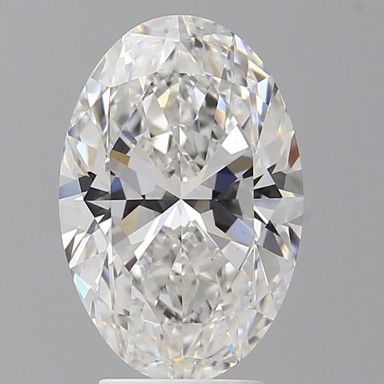 4.06 ct. oval Lab Grown Diamond front image