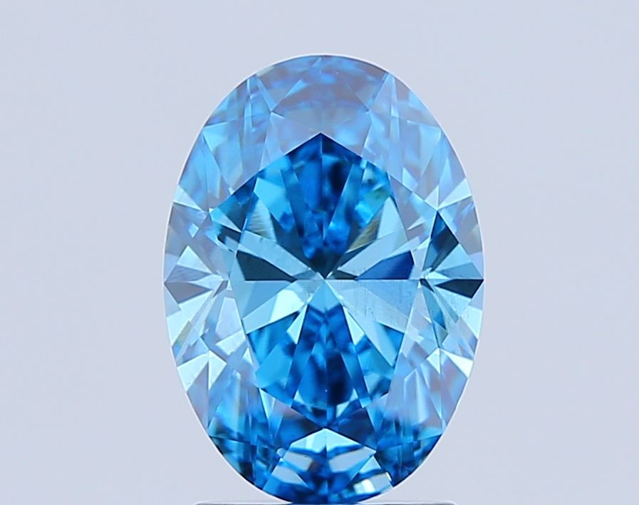 2.03 ct. oval Lab Grown Diamond front image
