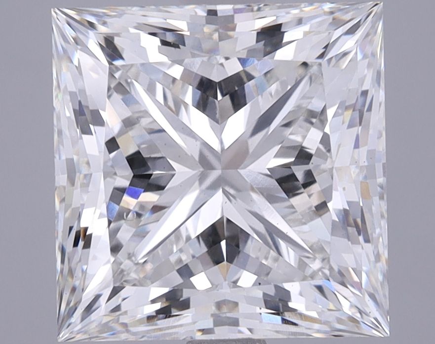 5.09 ct. princess Lab Grown Diamond front image