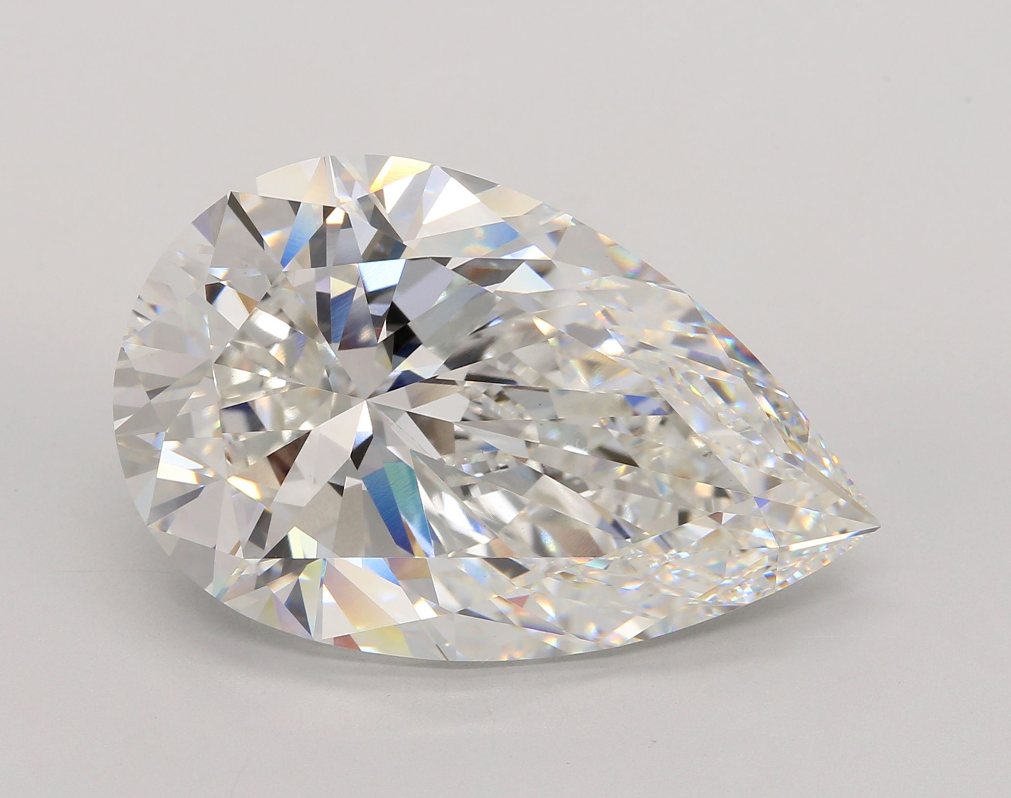 26.74 ct. pear Lab Grown Diamond front image