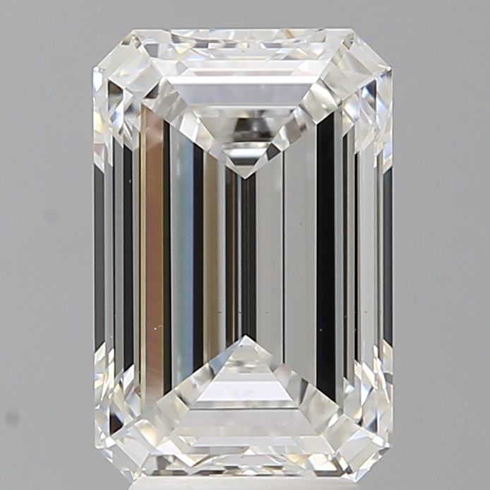4.09 ct. emerald Lab Grown Diamond front image