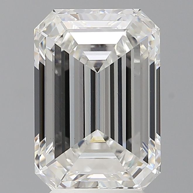 4.02 ct. emerald Lab Grown Diamond front image