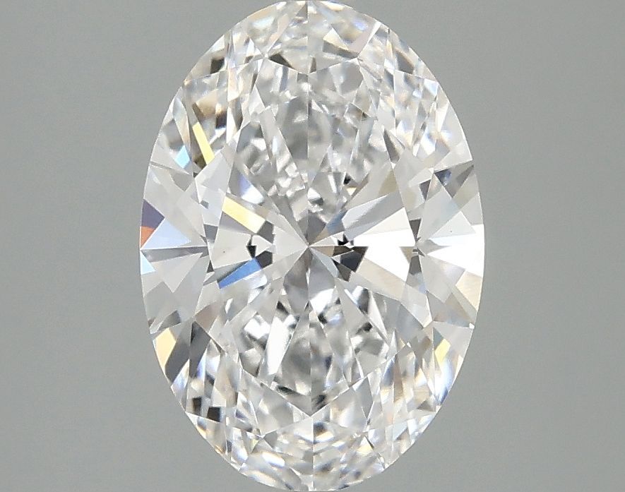 2.08 ct. oval Lab Grown Diamond front image