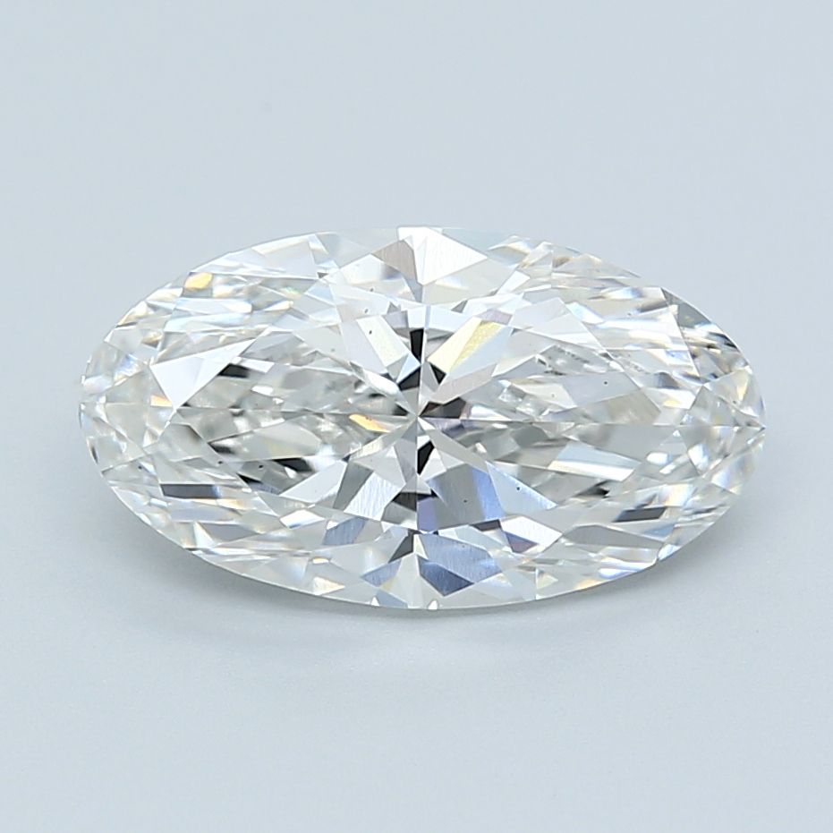 4.28 ct. oval Lab Grown Diamond front image