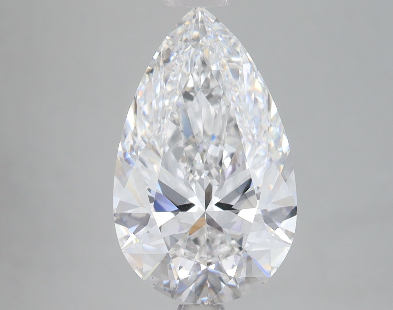 4.01 ct. pear Lab Grown Diamond front image