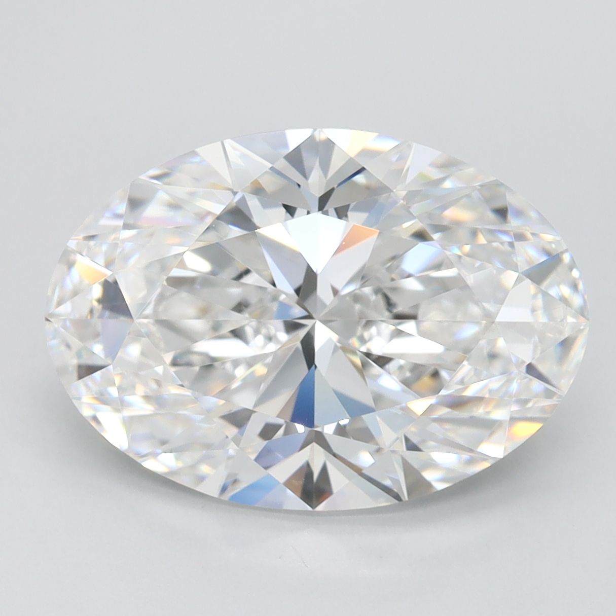 4.02 ct. oval Lab Grown Diamond front image