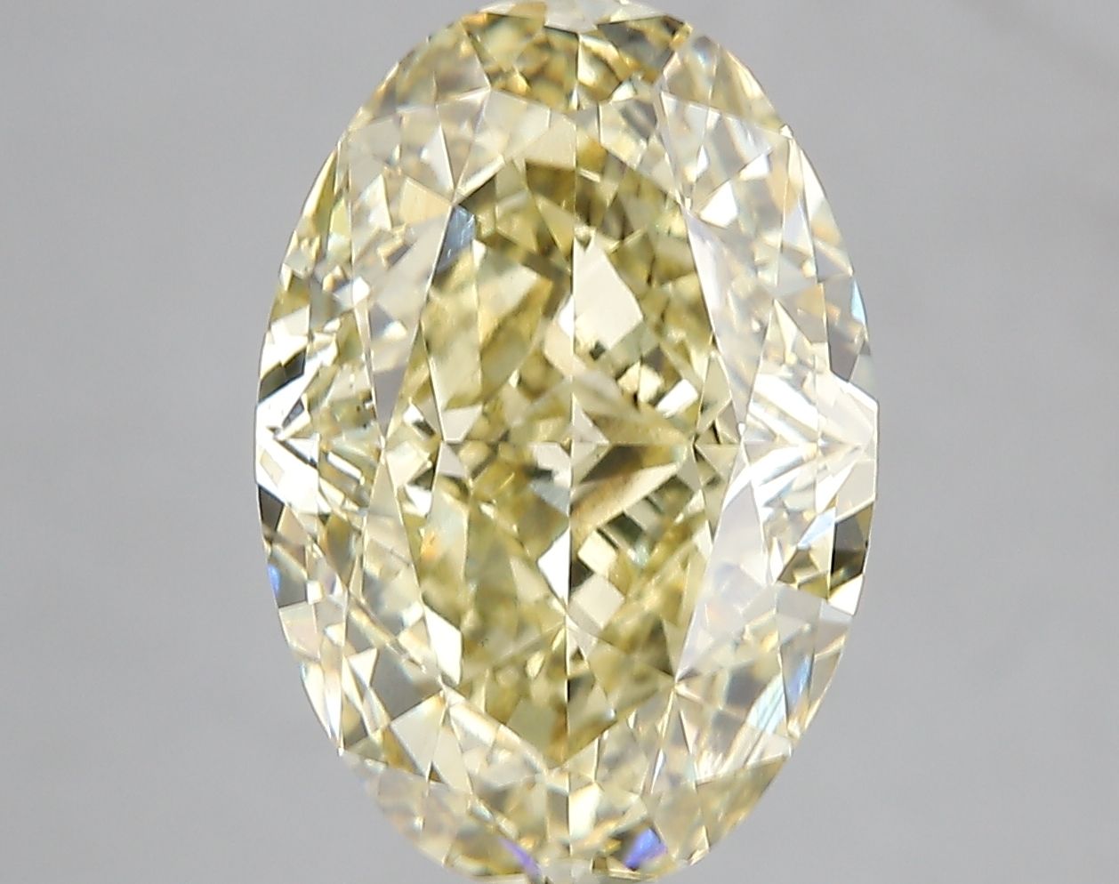 6.58 ct. oval Lab Grown Diamond front image
