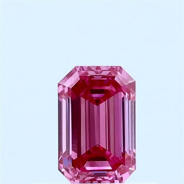 0.51 CT Fancy Vivid Pink EMERALD