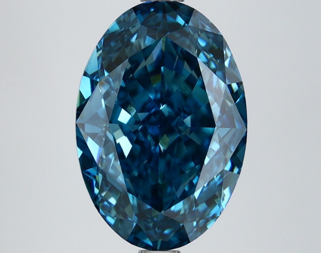 4.03 ct. oval Lab Grown Diamond front image