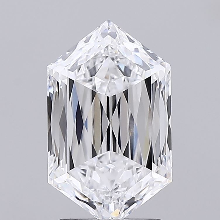 2.05 ct lab-grown Hexagonal Diamond