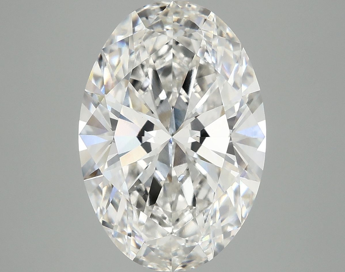 5.02 ct. oval Lab Grown Diamond front image