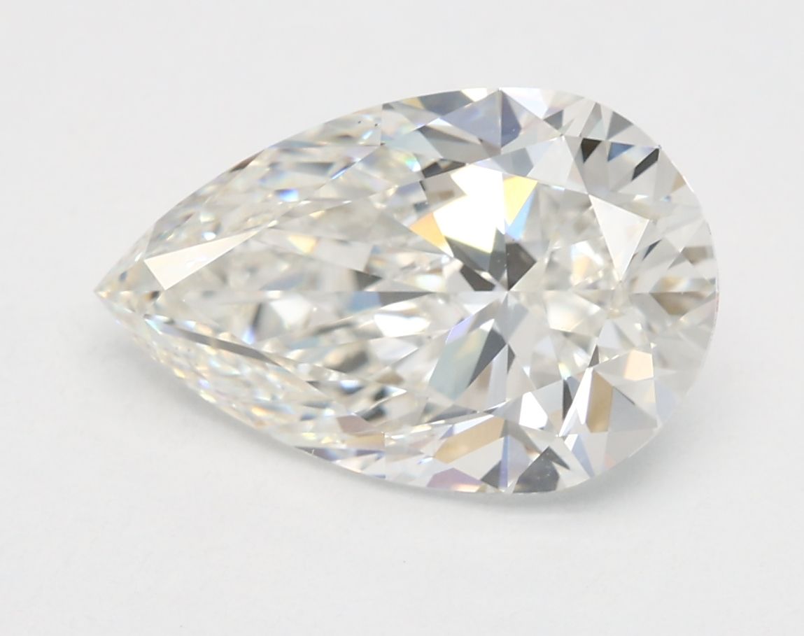 2.50 ct. pear Lab Grown Diamond front image