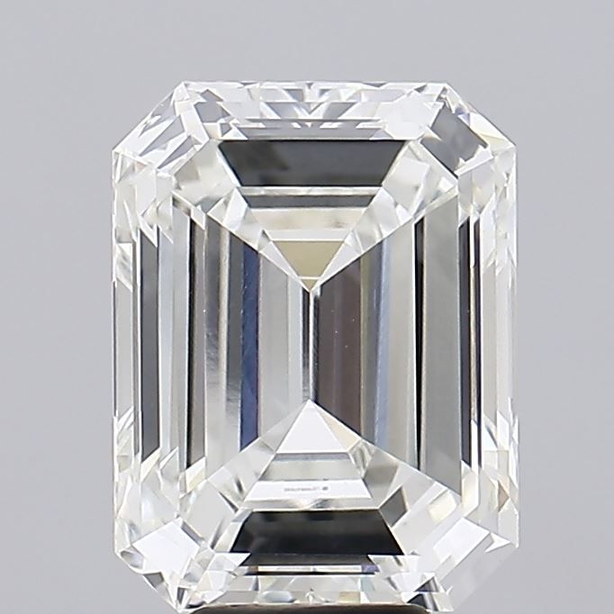 7.56 ct. emerald Lab Grown Diamond front image