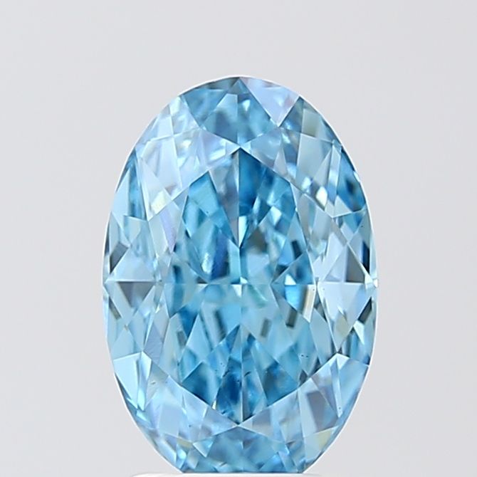 2.40 ct. oval Lab Grown Diamond front image