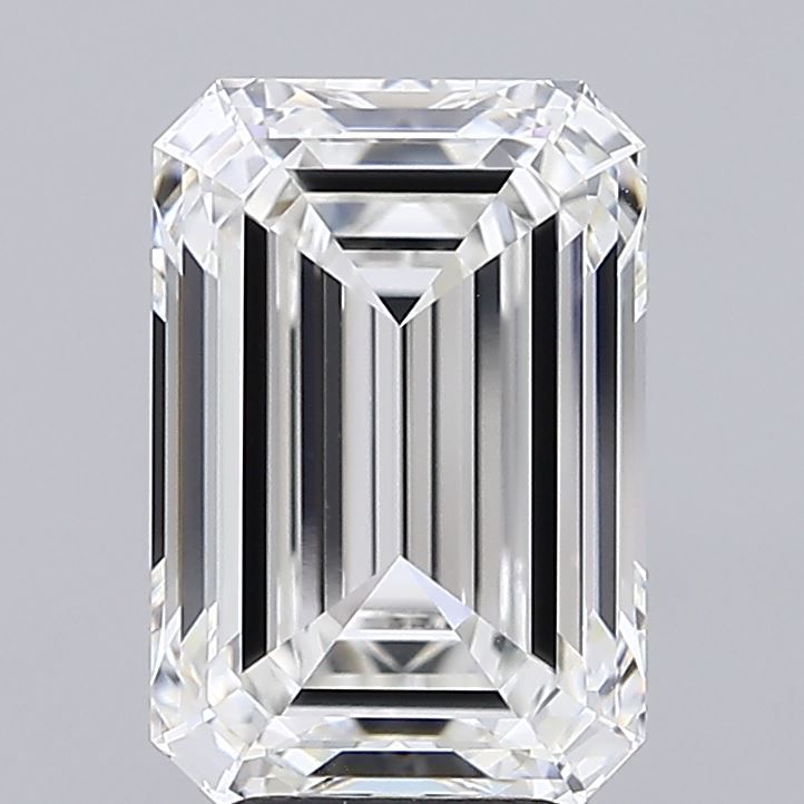 5.18 ct. emerald Lab Grown Diamond front image