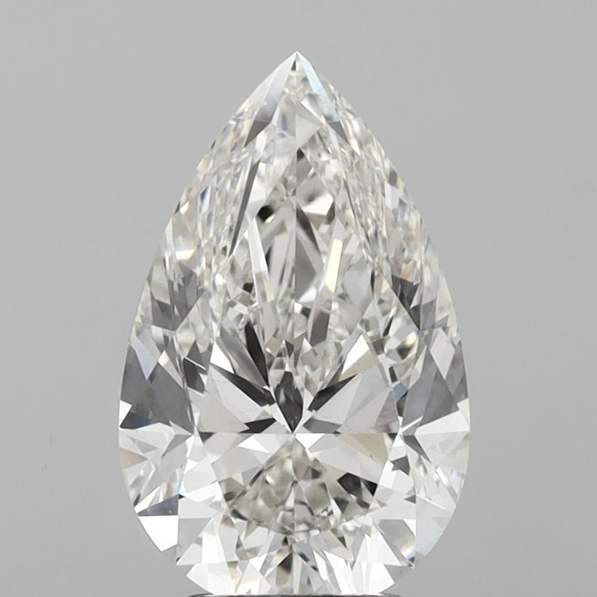 3.52 ct. pear Lab Grown Diamond front image