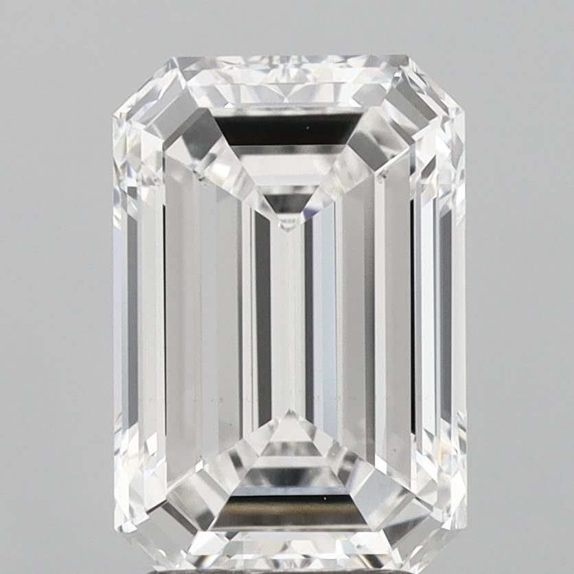 3.01 ct. emerald Lab Grown Diamond front image