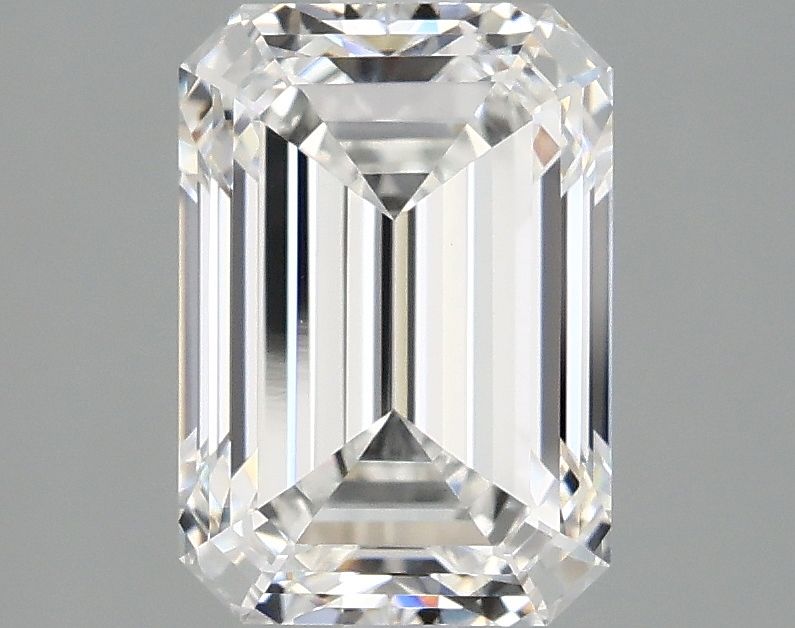 2.59 ct. emerald Lab Grown Diamond front image