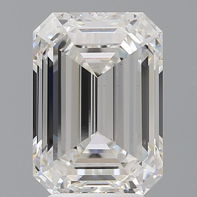 4.08 ct. emerald Lab Grown Diamond front image