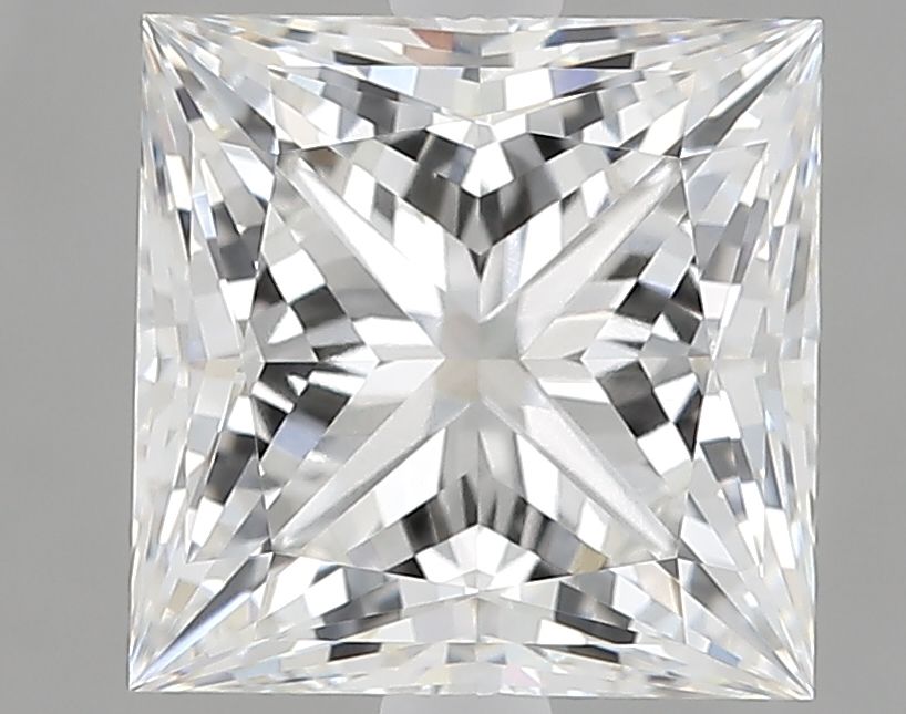 3.09 ct. princess Lab Grown Diamond front image