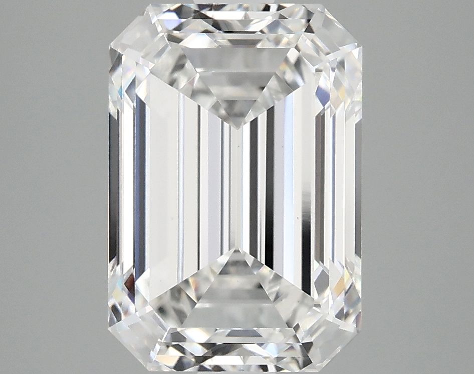 4.10 ct. emerald Lab Grown Diamond front image