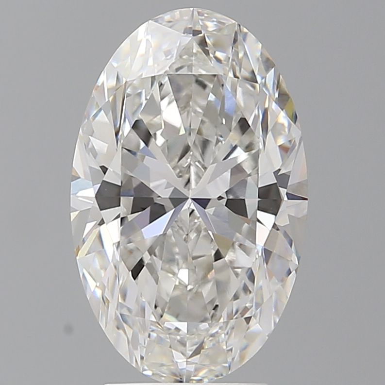 4.09 ct. oval Lab Grown Diamond front image