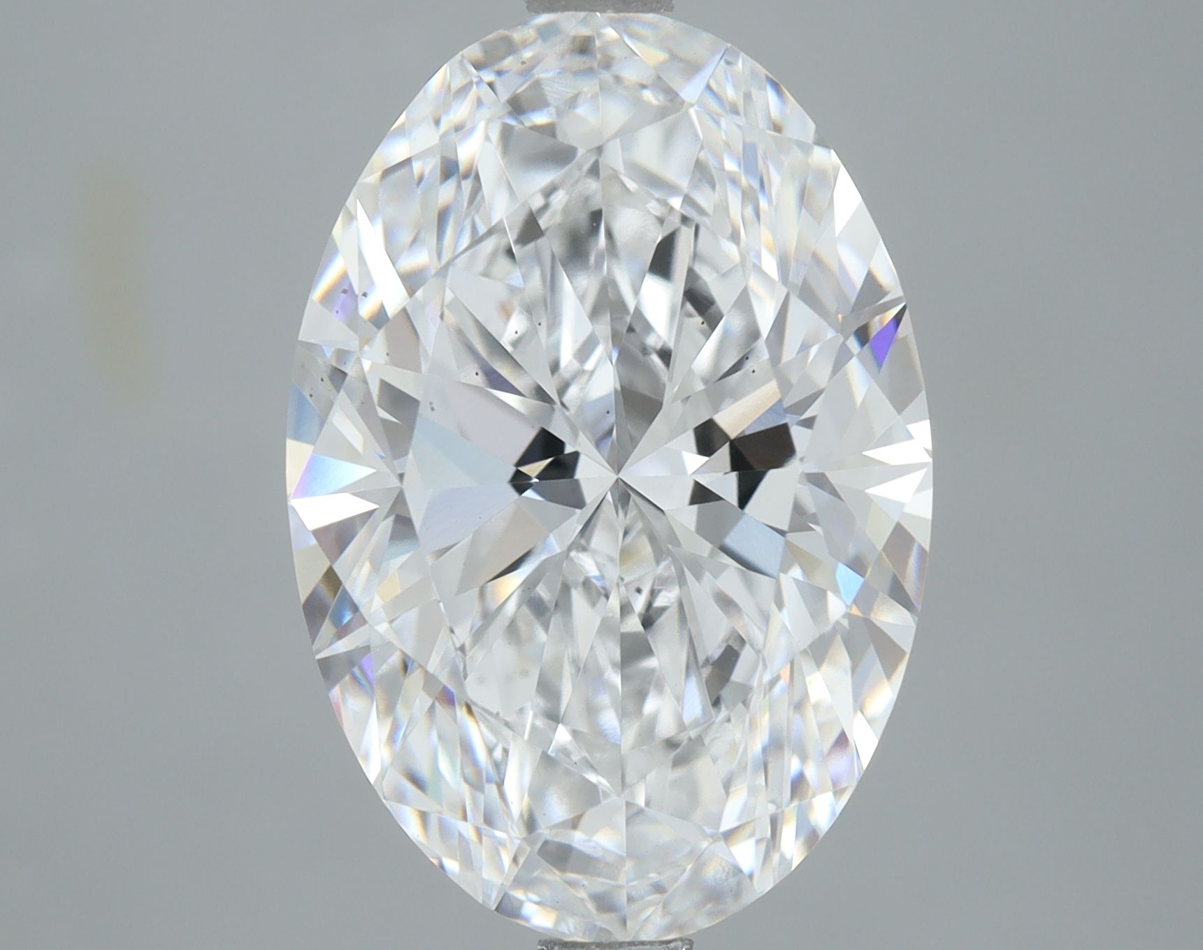 4.80 ct. oval Lab Grown Diamond front image