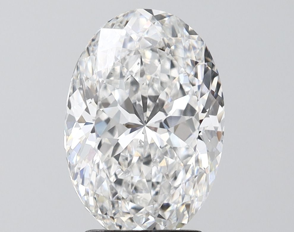 3.30 ct. oval Lab Grown Diamond front image
