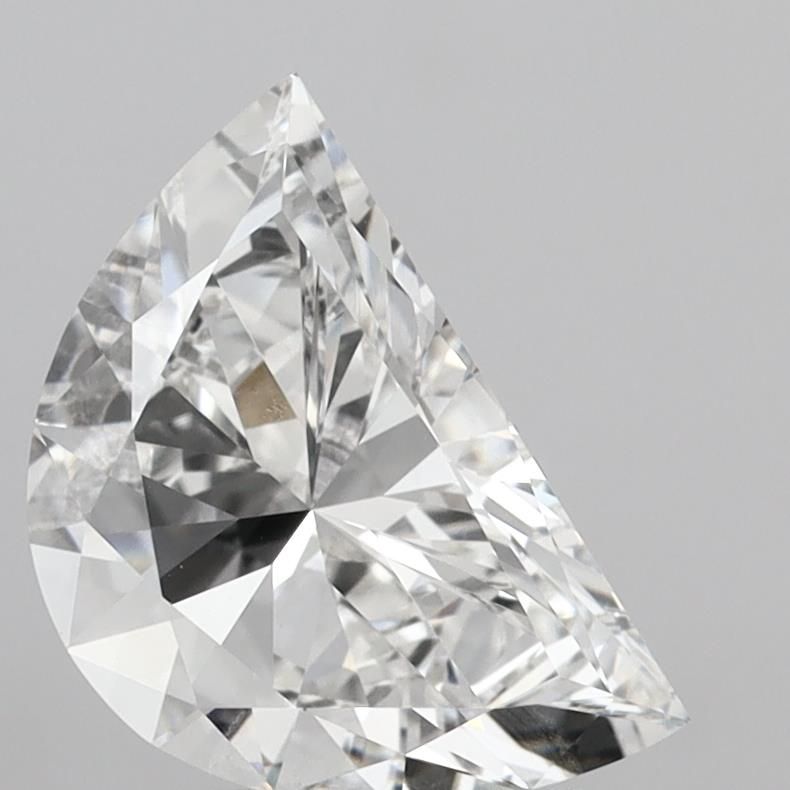 2.58 ct lab-grown Half moon Diamond