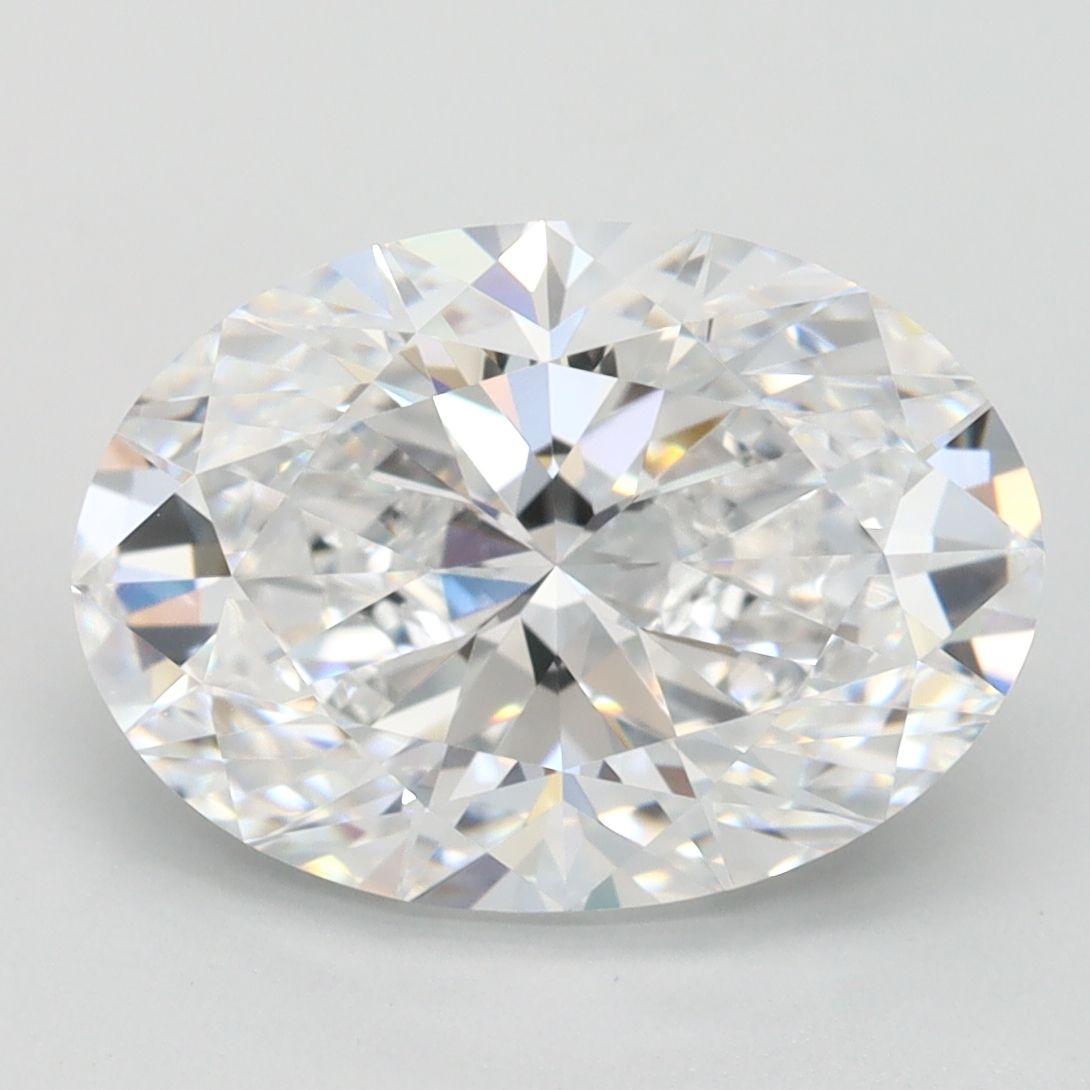 3.24 ct. oval Lab Grown Diamond front image