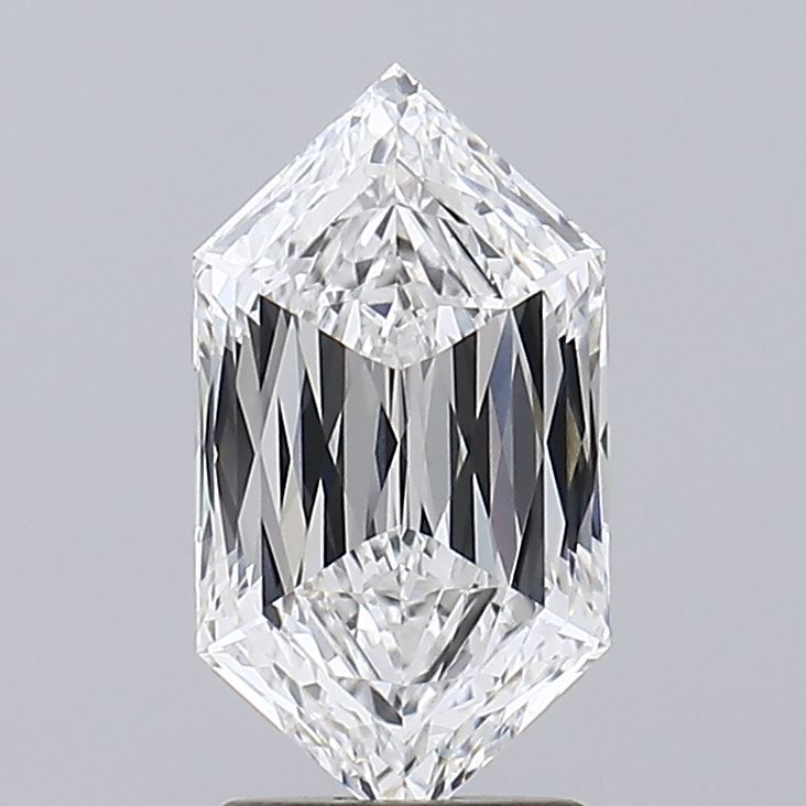 2.5 ct lab-grown Hexagonal Diamond