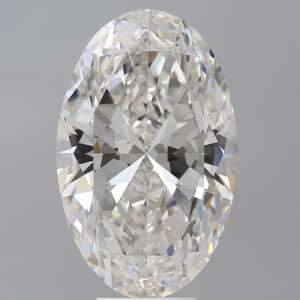 7.56 ct. oval Lab Grown Diamond front image