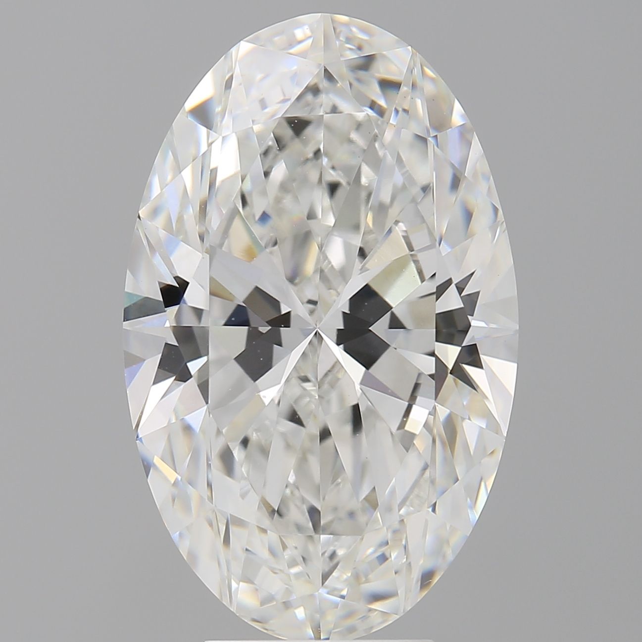 7.00 ct. oval Lab Grown Diamond front image