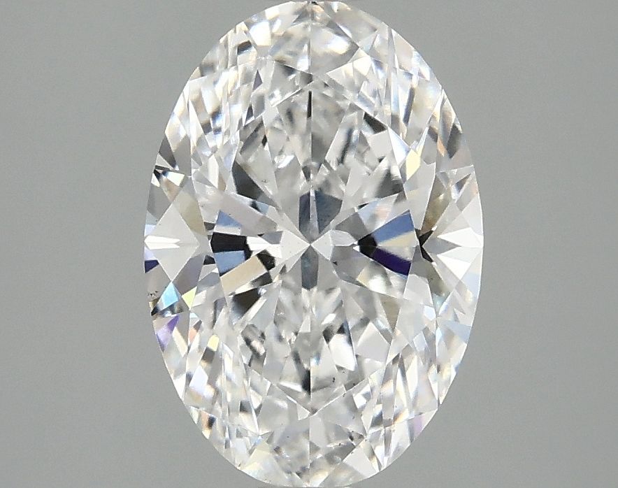 2.10 ct. oval Lab Grown Diamond front image
