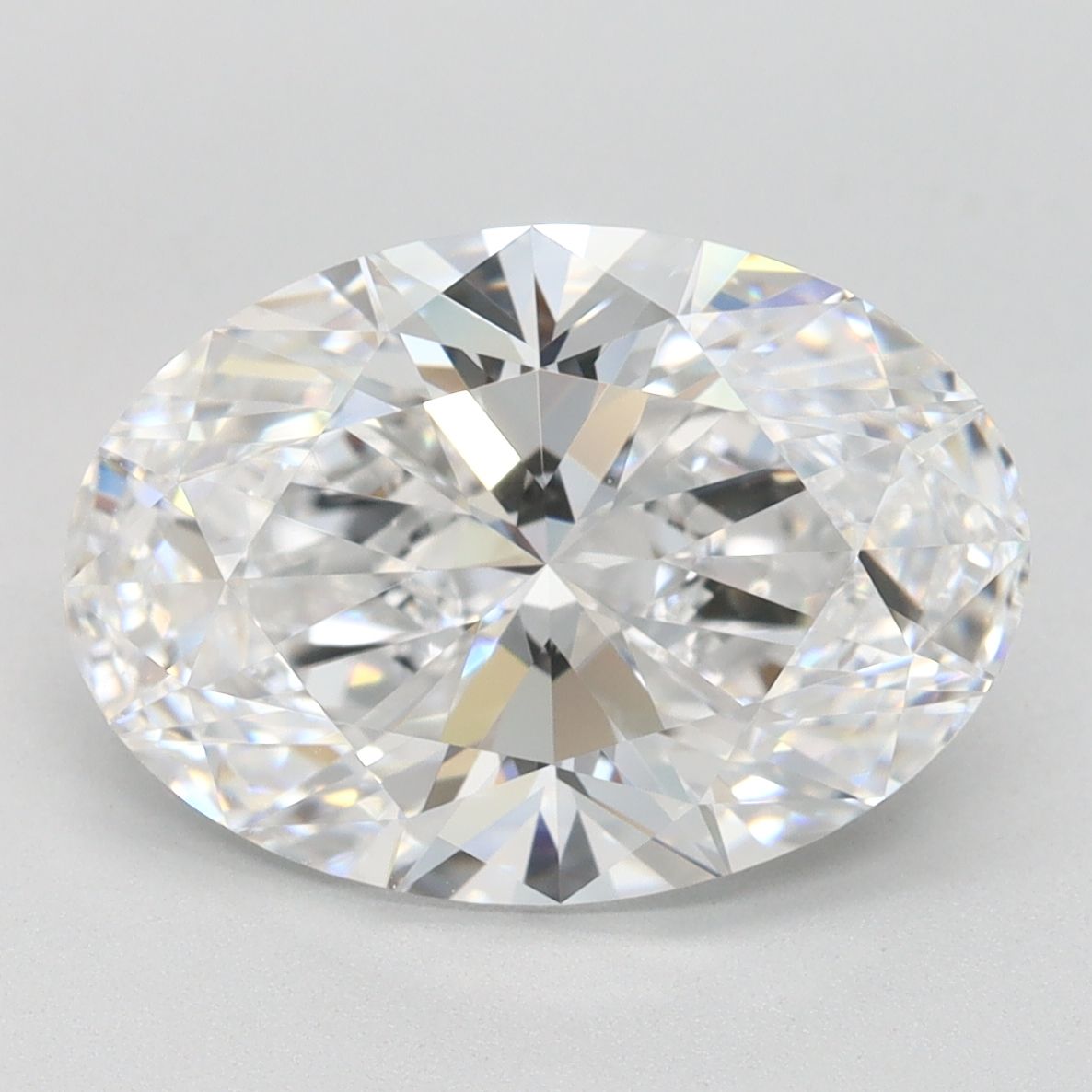 3.66 ct. oval Lab Grown Diamond front image