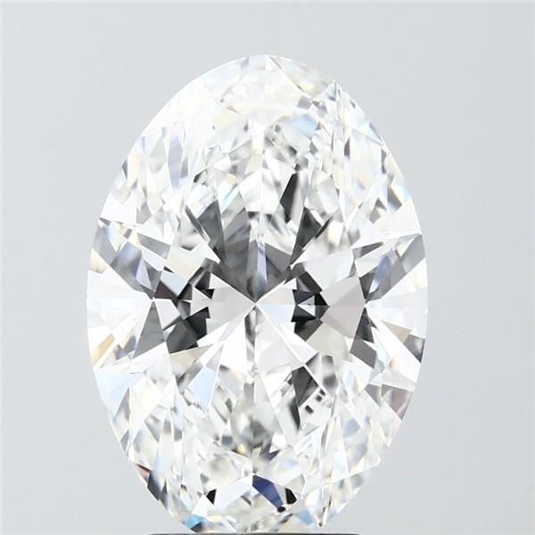 4.08 ct. oval Lab Grown Diamond front image