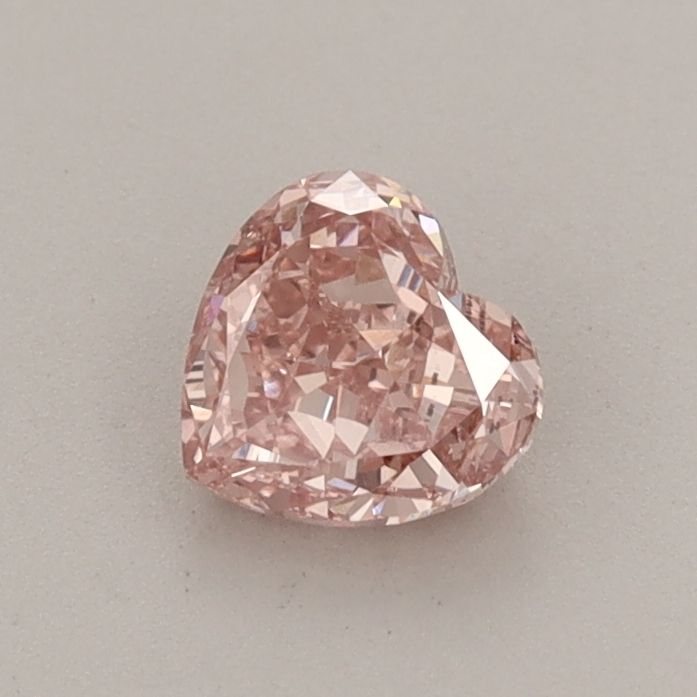 0.55 CT Fancy Intense Pink HEART