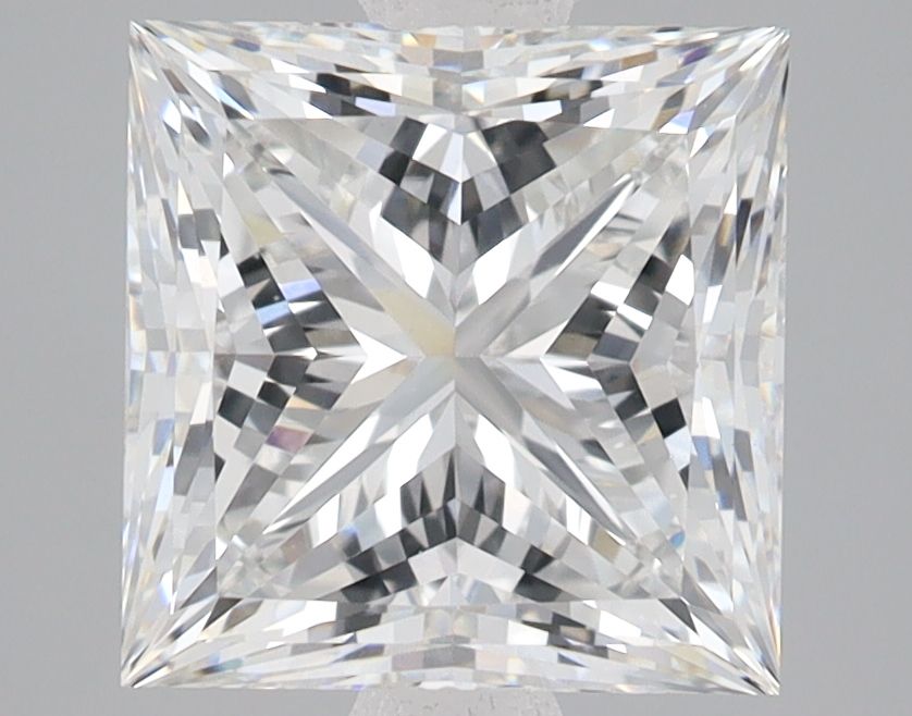 3.70 ct. princess Lab Grown Diamond front image