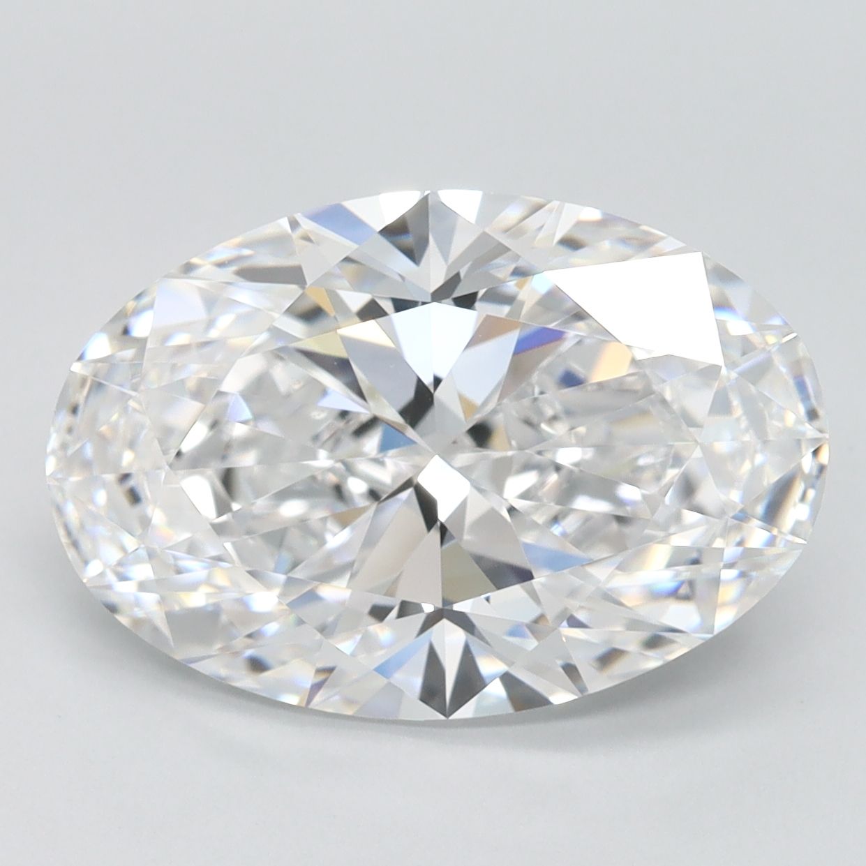 4.04 ct. oval Lab Grown Diamond front image
